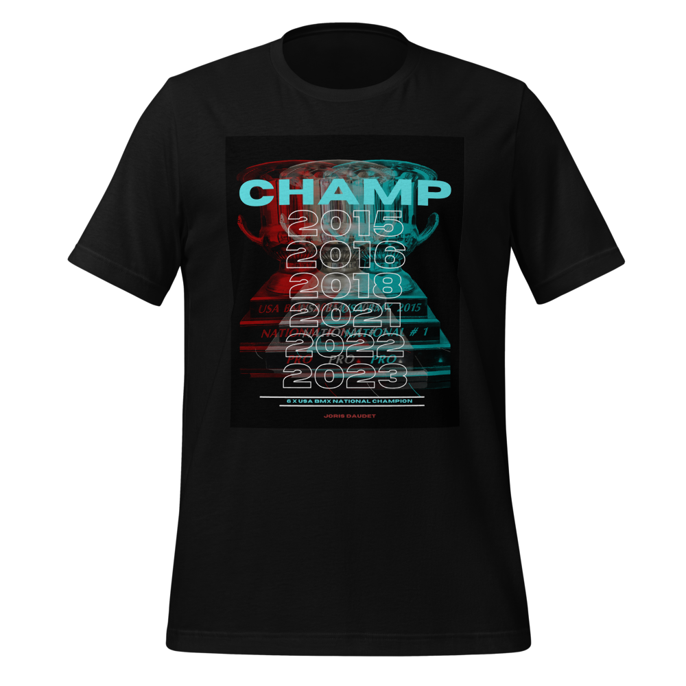 6 X CHAMP TEE – Joris Daudet 6 X CHAMP TEE – Joris Daudet